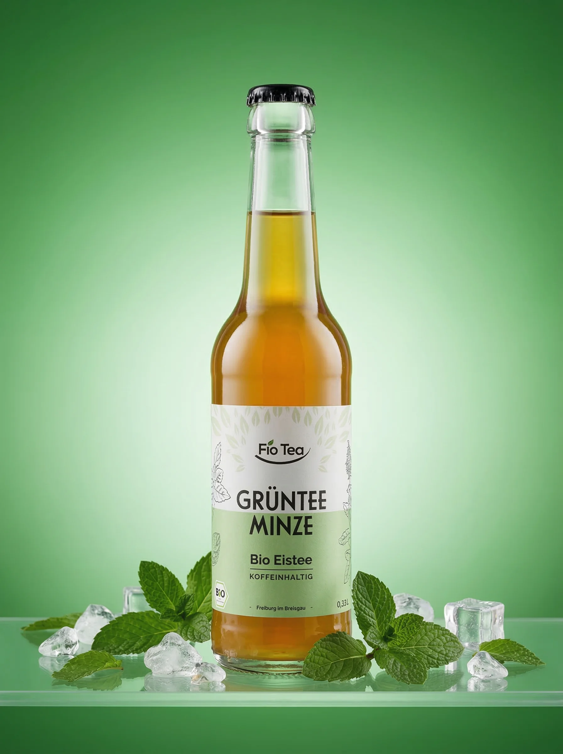 Fio Tea Bio Eistee Grüntee Minze