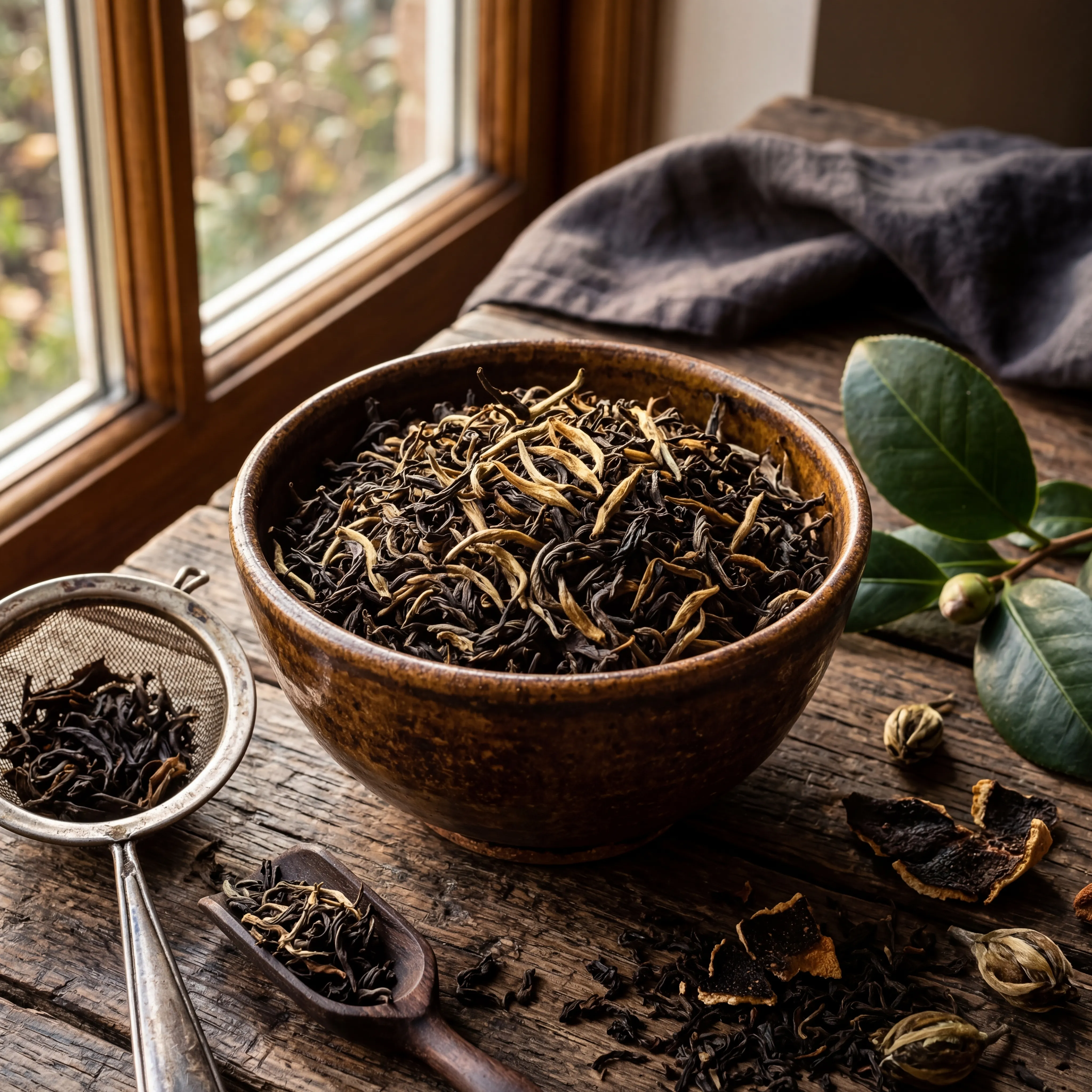 Bio Schwarzer Tee Englische Blattmischung – Bild 4